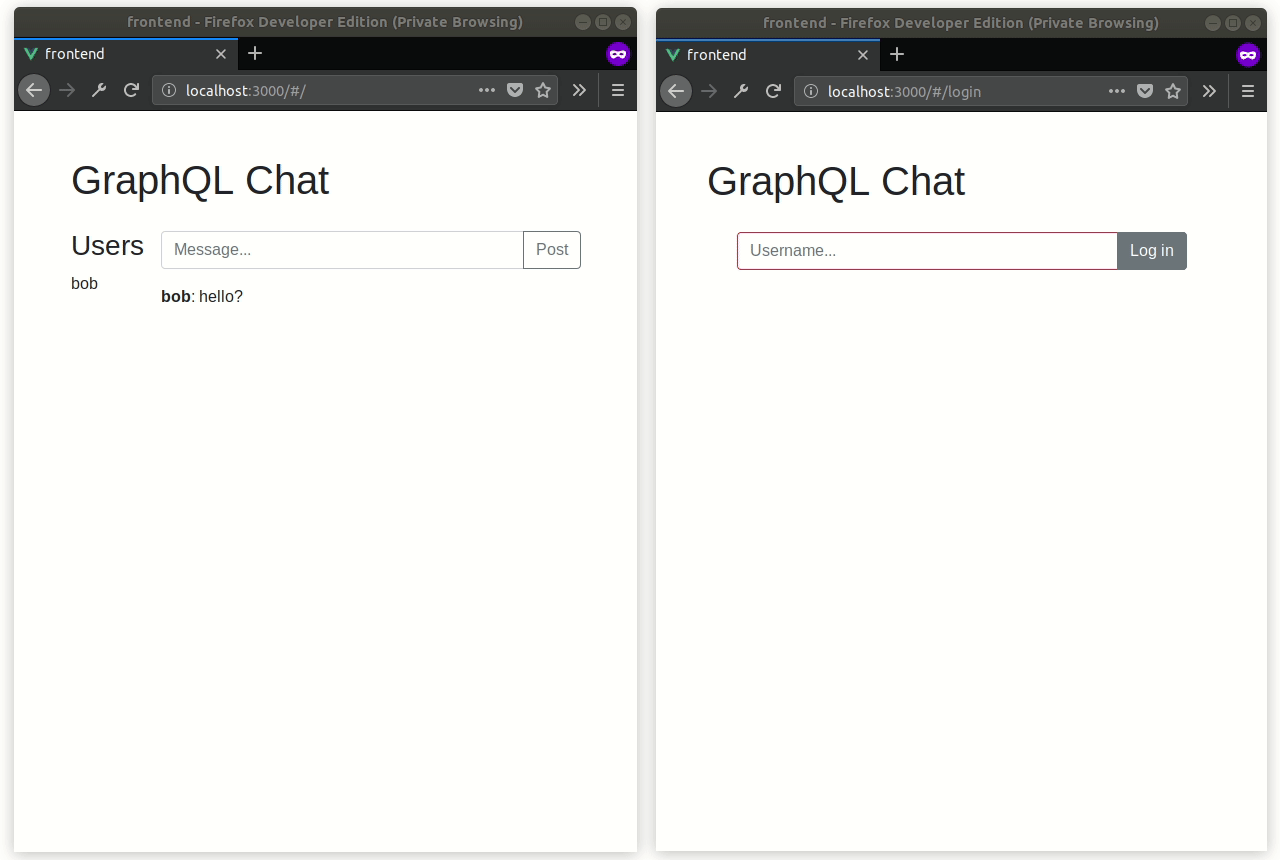 Finished app